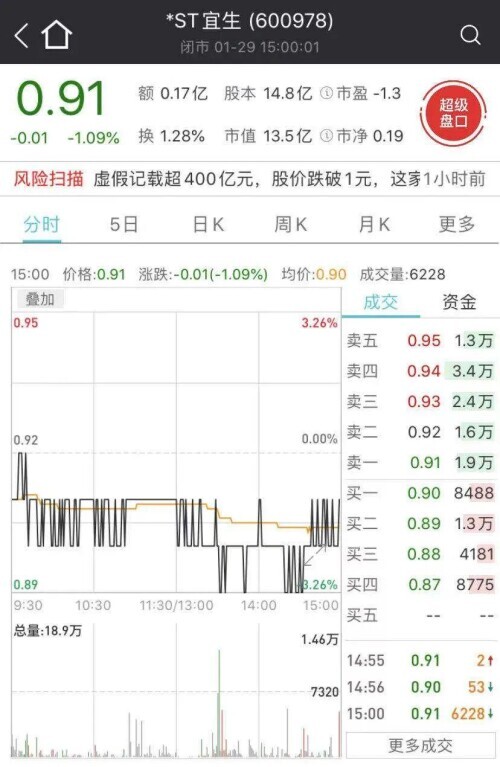 宜华健康实控人配资炒自家股票_证监会打击财务造假案例_宜华生活财务造假案