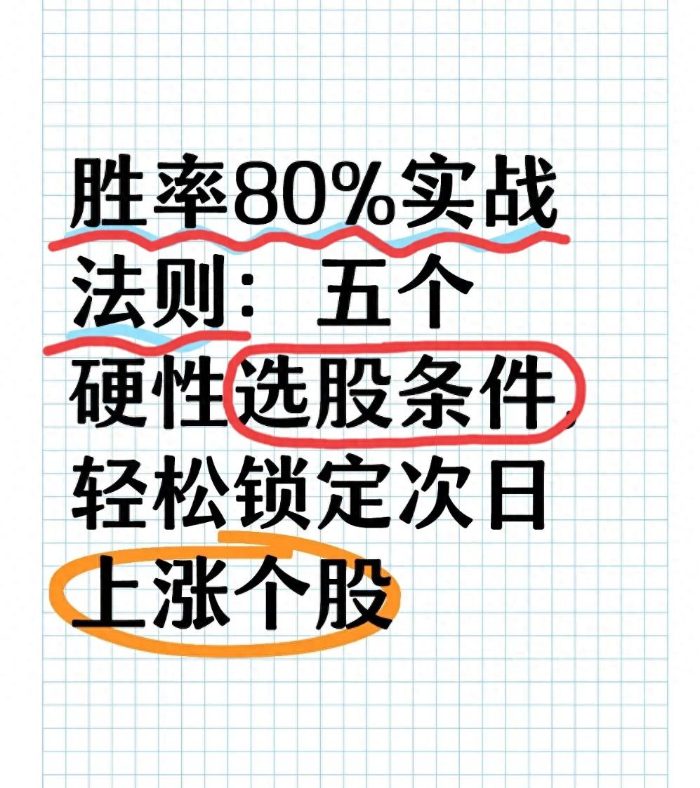 下影线选股公式：5个硬条件抓主力拉升，次日稳赚不亏