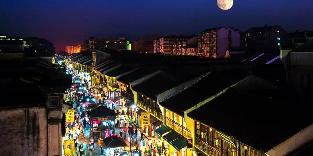 杭州乐天城_杭州河坊街南宋御街_杭州西湖风景名胜区